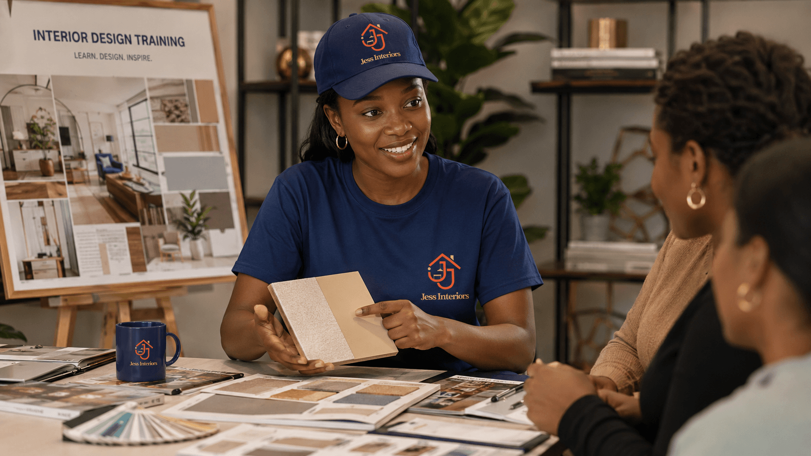 Jess Interiors Academy training preview